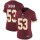 Women's Redskins #53 Zach Brown Burgundy Red Team Color Stitched NFL Vapor Untouchable Limited Jersey