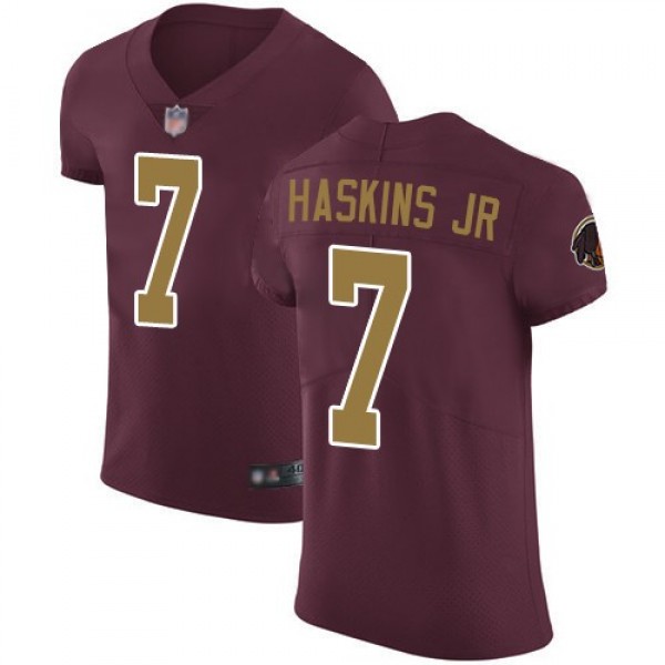 Nike Redskins #7 Dwayne Haskins Jr Burgundy Red Alternate Men's Stitched NFL Vapor Untouchable Elite Jersey