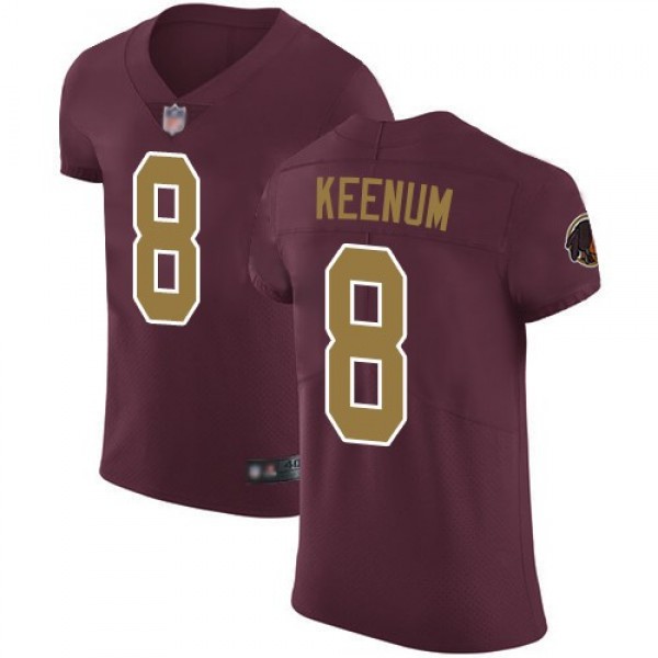 Nike Redskins #8 Case Keenum Burgundy Red Alternate Men's Stitched NFL Vapor Untouchable Elite Jersey