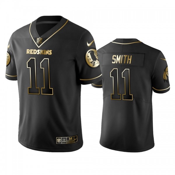 Redskins #11 Alex Smith Men's Stitched NFL Vapor Untouchable Limited Black Golden Jersey